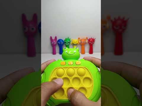 Sigma Boy song By Pop It Frog With Sprunki Pinki x Jevin x Oren n Friends #shorts #popit #sprunki