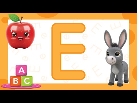 E Harfini Öğreniyorum - E sesi öğretimi - E harfi yazılışı