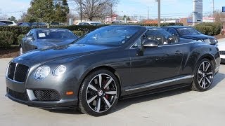 2014 Bentley Continental GTC V8 Start Up, Exhaust, and In Depth Review
