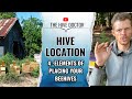 Don’t put your Beehives in the Wrong Spot!// Beehive location, apiary