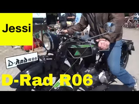 Revive the Roaring Twenties: Hear the Sound of a Vintage D-Rad R06 Motorcycle