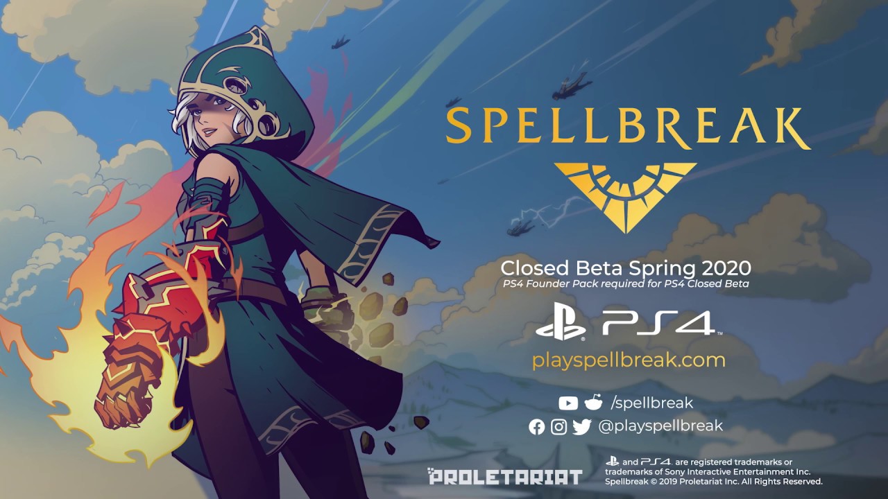 Proletariat porta Spellbreak su PS4