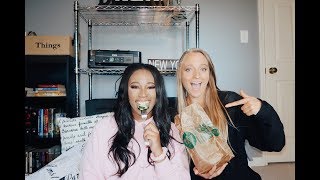 OUR BIGGEST FIGHT + HOW WE STAY CONFIDENT: Q&A MUKBANG ft. Katie Hooper