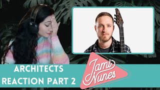 Pop Singer Reacts to Architects Part 2 (Memento Mori &amp; Gone With The Wind REACTION)