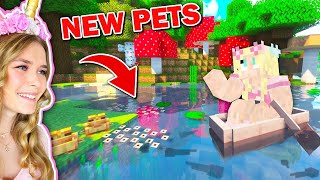 I Found A MUSHROOM FOREST And NEW PETS In Minecraft Survival! (Ep 5)
