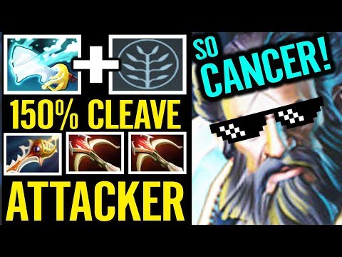 150% Cleave Attacker Kunkka So Cancer Hero Dota 2