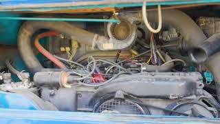 1977 Volkswagen Transporter Bus Cold Start