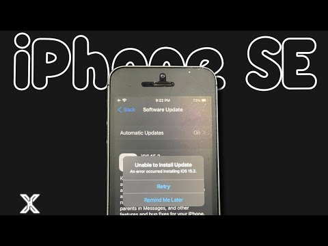 iPhone SE cannot update to iOS 15.2 RC 🥴