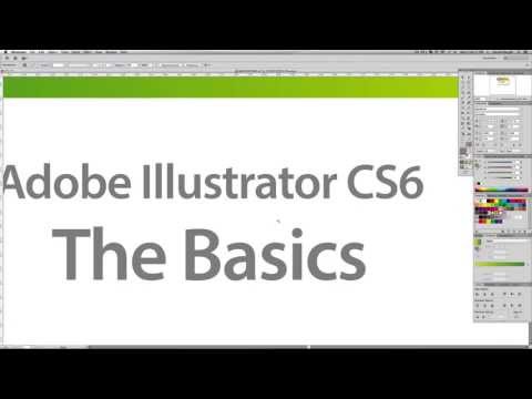 A beginners guide to Adobe Illustrator CS6 - The Basics