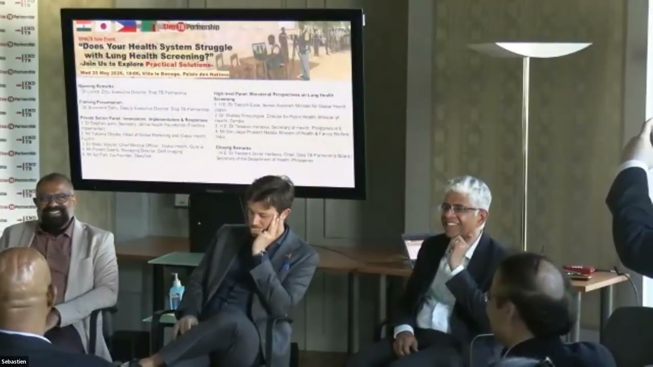 WHA79 Side Event "Does Your Health System Struggle with Lung Health Screening?"