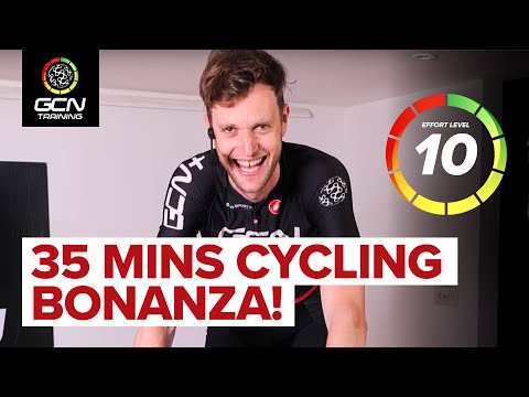 Conor’s Racing Bonanza! | 35 Minute HIIT Indoor Cycling Workout