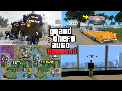 10 REMOVED Features in GTA Games