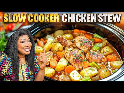 How to Make Slow Cooker Chicken and Potatoes | Simple Crock Pot Recipe!