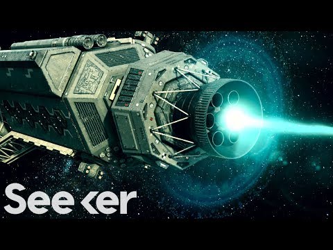 Could Black Holes Made of Light Power Our Spaceships?