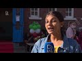 Surinaamse 'first lady' bezoekt Rotterdamse basisschool