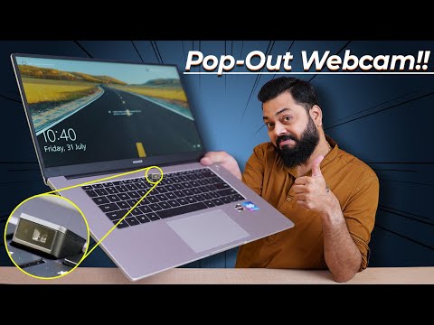 HONOR MagicBook 15 Unboxing & First Impressions ⚡⚡⚡ Popup Webcam,Fingerprint Login & More