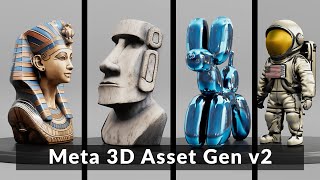 Meta 3D Asset Gen V2