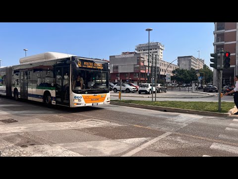 Italy, Venezia Mestre Walking Tour, 4K 60fps, 24 March 2025