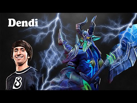 Dendi - Leshrac Support | Like Carry | Dota 2 7.27d Gameplay