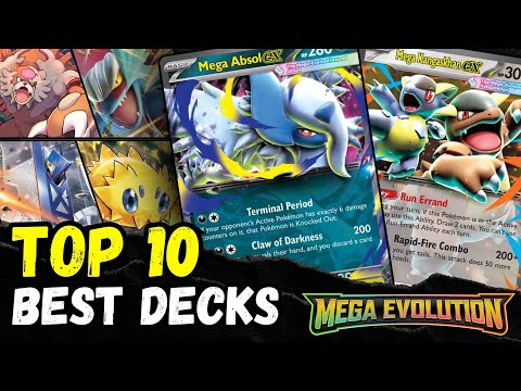 Top 10 Best Pokemon TCG Decks with Decklists | Lille October 2025