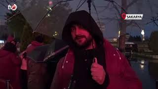 İndirim İçin Geceden Çadır Kurup 8 Saat Yağmur Altında Beklediler