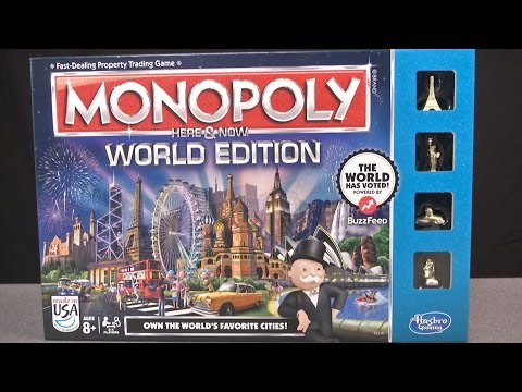 Monopoly Here and Now World Edition Game