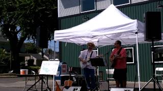 'Slow Down Mona' The Bathtub Toasters @ The Overlook Village Street Fair ~ Portland, Oregon