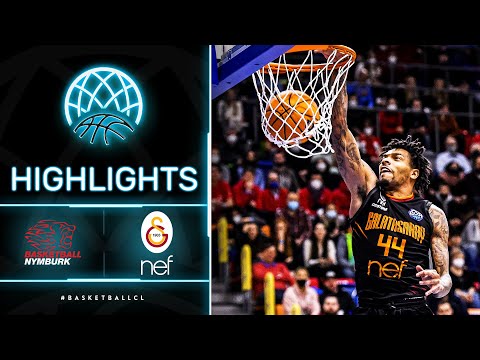 ERA Nymburk v Galatasaray NEF - Highlights | Basketball Champions League 2021-22