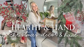 TARGET CHRISTMAS DECOR & HAUL || HEARTH AND HAND CHRISTMAS 2024 SHOP WITH ME