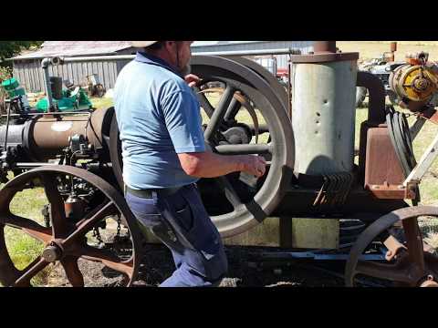 1923 AUSTRAL 8HP OIL ENGINE No.4552