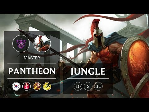 Pantheon Jungle vs Sejuani - KR Master Patch 9.2