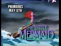 The Little Mermaid Movie Disney Channel Promo 1991