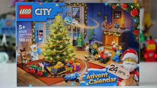 LEGO City 60475 Kalendarz adwentowy 2025 Szybka budowa – wszystkie 24 drzwi otwarte