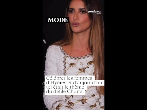 👜 Célébrer les femmes d’Hyères et d’aujourd’hui, tel était le thème du défilé Chanel #fashionweek