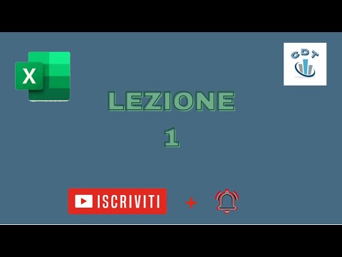 Corso di Excel - lezione 1