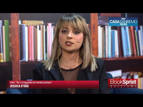 Jessica D'oro da Casa Sanremo 2020 - BookSprint Edizioni