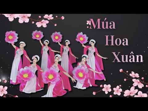 [ Múa xuân hiện đại kết hợp đạo cụ] Hương Sắc Hoa Xuân | Vũ đoàn Pinky
