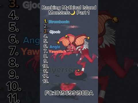 Ranking Mythical Island part 1 #youtubeshorts #msm #fyp