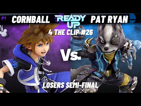 4TC26 - Cornball (Sora) Vs. Pat Ryan (Wolf) - Losers Semi-Final