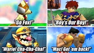 How Crowd Cheers Evolved in Super Smash Bros. (1999 - 2025)