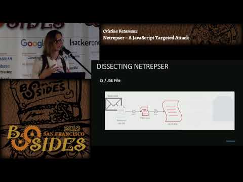 BSidesSF 2018 - Netrepser – A JavaScript Targeted Attack (Cristina Vatamanu)