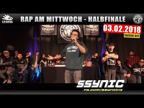 RAP AM MITTWOCH DÜSSELDORF: 03.02.18 Halbfinale feat. SSYNIC, JOLLE, HOFFMANN uvm. (3/4)