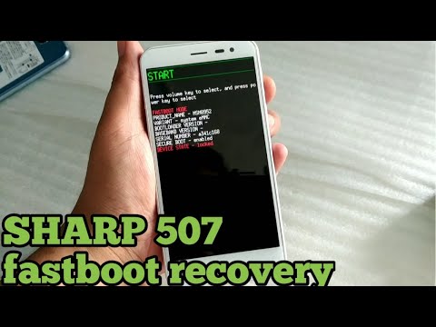 Sharp 507 Lupa Password - Fastboot Recovery