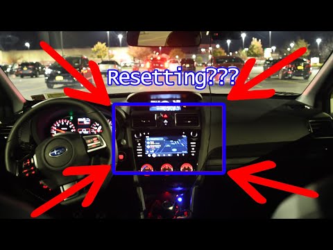 YouTube video about: How to reset subaru radio?