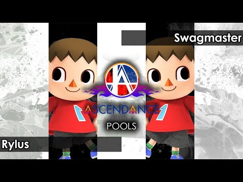 Smash 4: Rylus (Villager) V Swagmaster (Villager) - Ascendance 55 Tournament SSB4