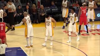 20150125 Lakers vs Rockets - Jeremy come in the game fan cheers