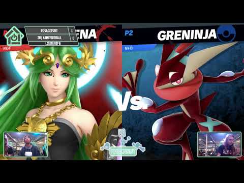 Knockout 2019 - RosaGetsFit(Palutena) vs NameFireBall(Greninja) - L. Top 8