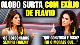 Flávio DRIBLA Moraes com AJUDA de Trump e faz militantes da Globo SURTAREM ao vivo!