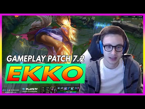 385. Bjergsen Ekko vs Viktor Mid - January 29th, 2017 - Season 7 Patch 7.2