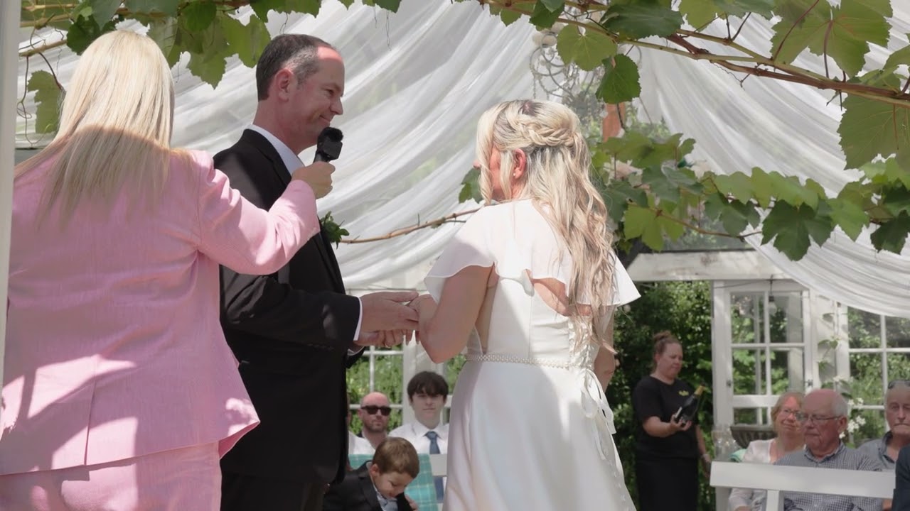 Cinematic wedding film